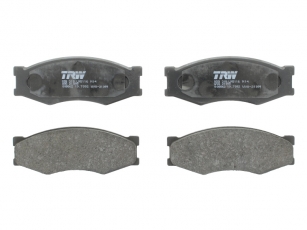 Купить GDB318 TRW Тормозные колодки передние Laurel (2.0 GL, 2.4, 2.8 D) без датчика износа